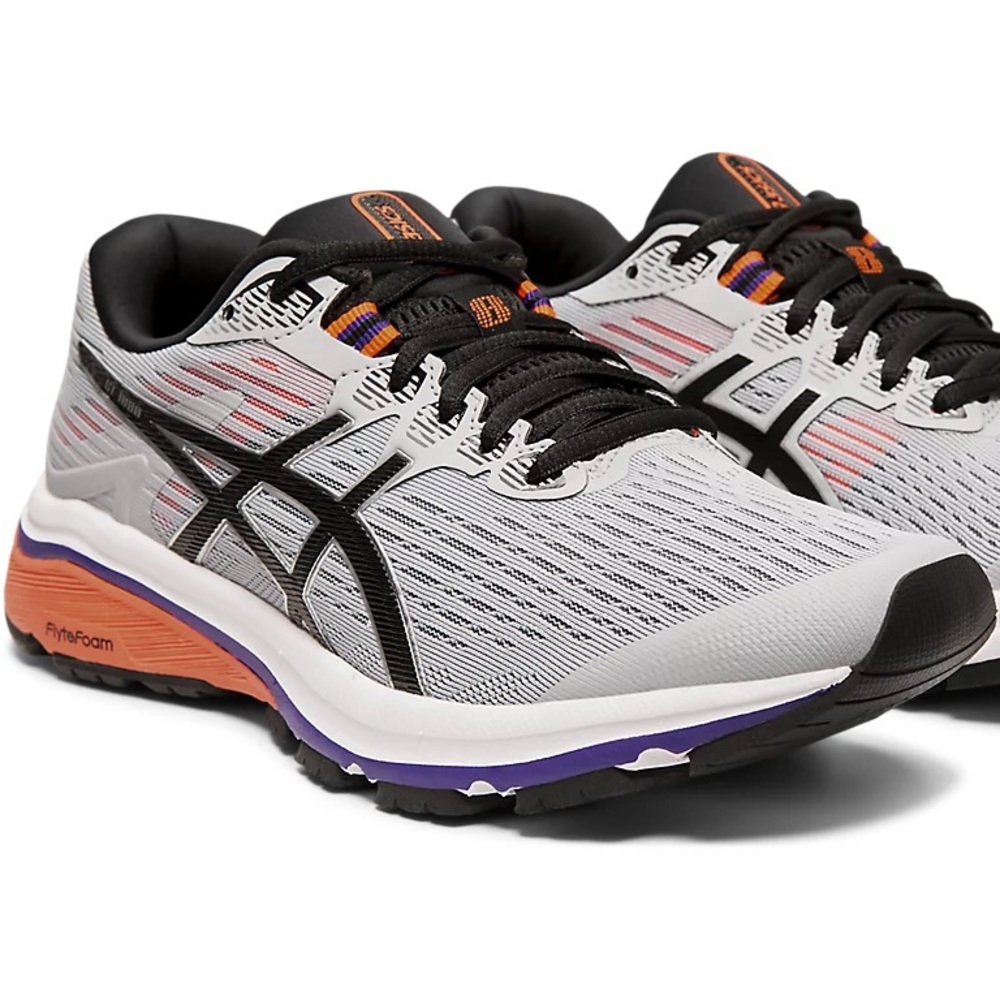 ASICS women’s GT-1000 8 Piedmont Grey/Black SIZE 7.5